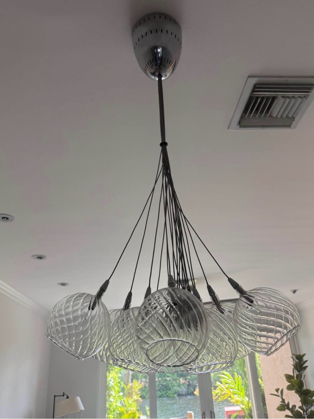 Modern Multi-Light Glass Globe
Chandelier